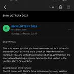 bmw lottery department